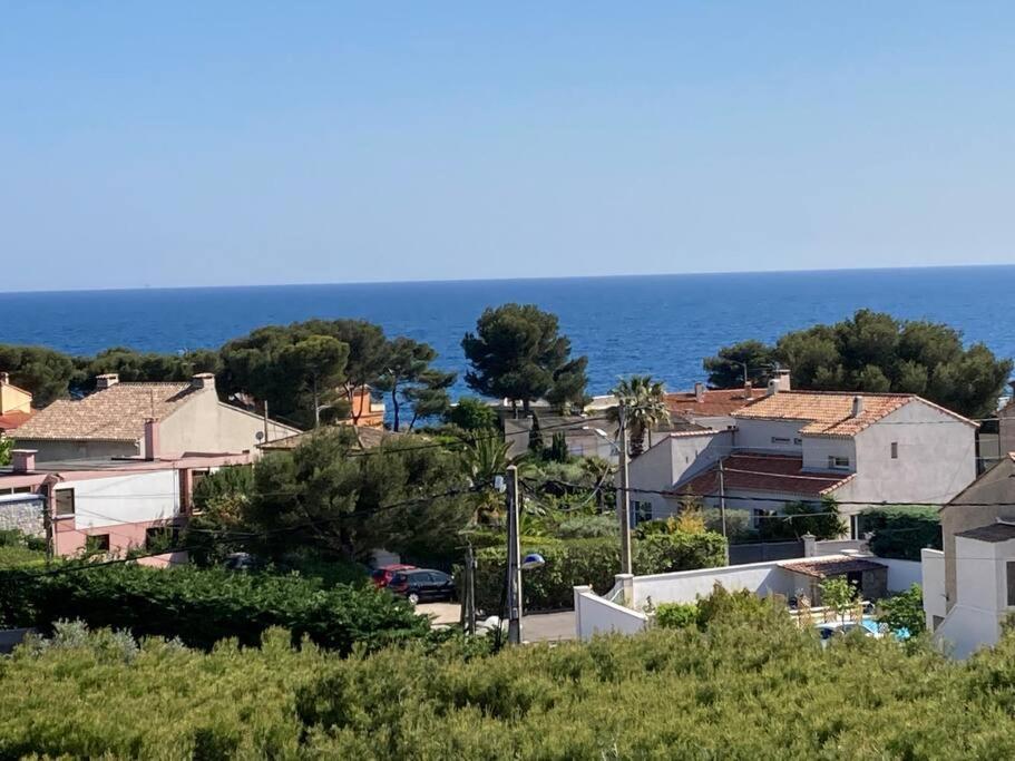 Appartement 2 Chambres Terrasse Vue Mer カリー・ル・ルエ エクステリア 写真