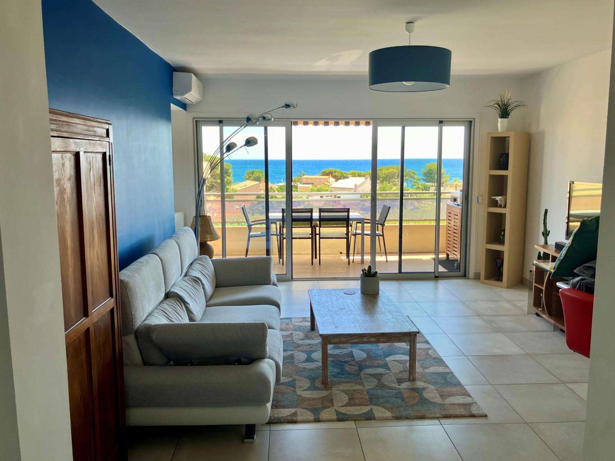 Appartement 2 Chambres Terrasse Vue Mer カリー・ル・ルエ エクステリア 写真